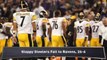 Robinson: Mistakes Plague Steelers