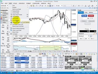 Forex Trading Services Offerd by MotiveWave Software Partners with OANDA