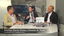 Gonzalo Pavés y Francisco García Gómez, autores de 'Ciudades de cine'.