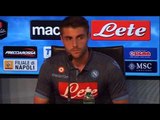 Napoli - La presentazione di Lopez -live- (11.09.14)