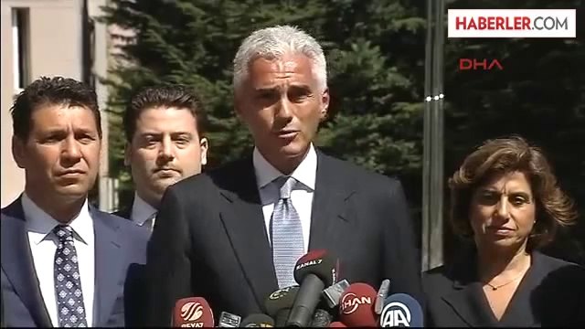 Başbakan Ahmet Davutoğlu ile Görüşen Tüsiad Başkanı Haluk Dinçer Çıkışta Açıklama Yaptı