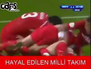 Hayal edilen milli takım  Aslında olan