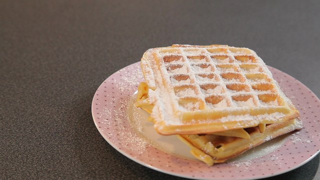 Recette de gaufres croustillantes - Gourmand