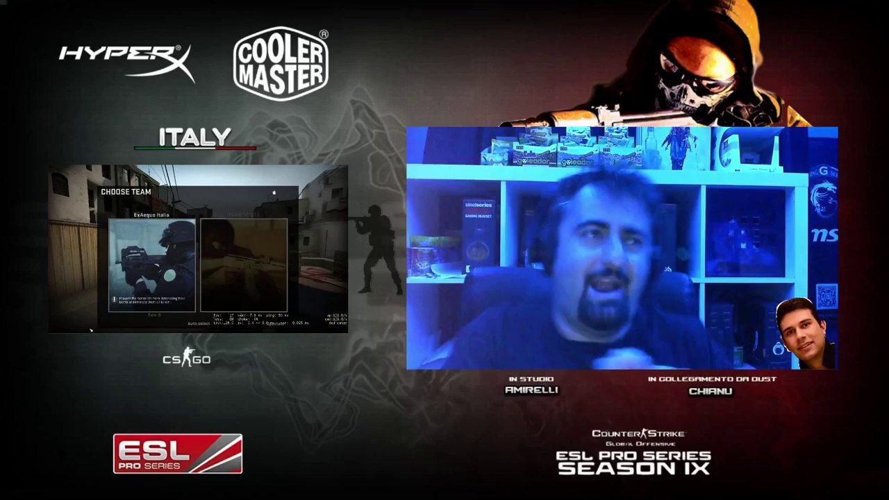 #CSGO: ESL Pro Series IX - Serie A Playday#1: ExAequo Italia CS:GO vs. EasyFix.it