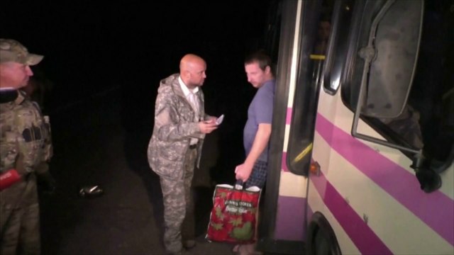 Echange de prisonniers ukrainiens et pro-russes