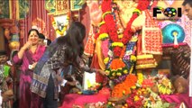 SPOTTED:Shilpa Shetty At Andheri Cha Raja Praying