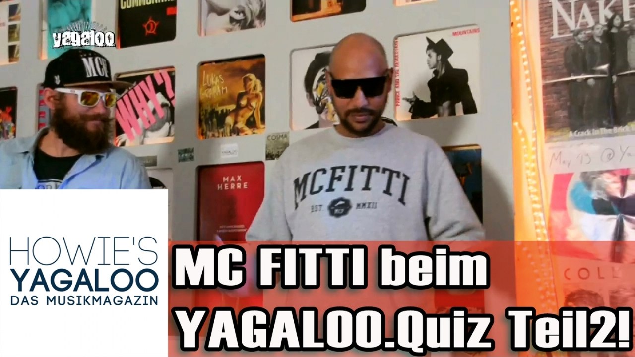 MC Fitti beim YAGALOO.Quiz Teil 2