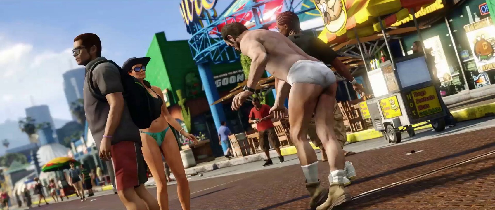 Grand Theft Auto V  “A Picket Fence and a Dog Named Skip”