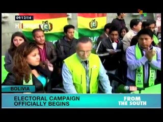 Bolivia election campaign officially starts