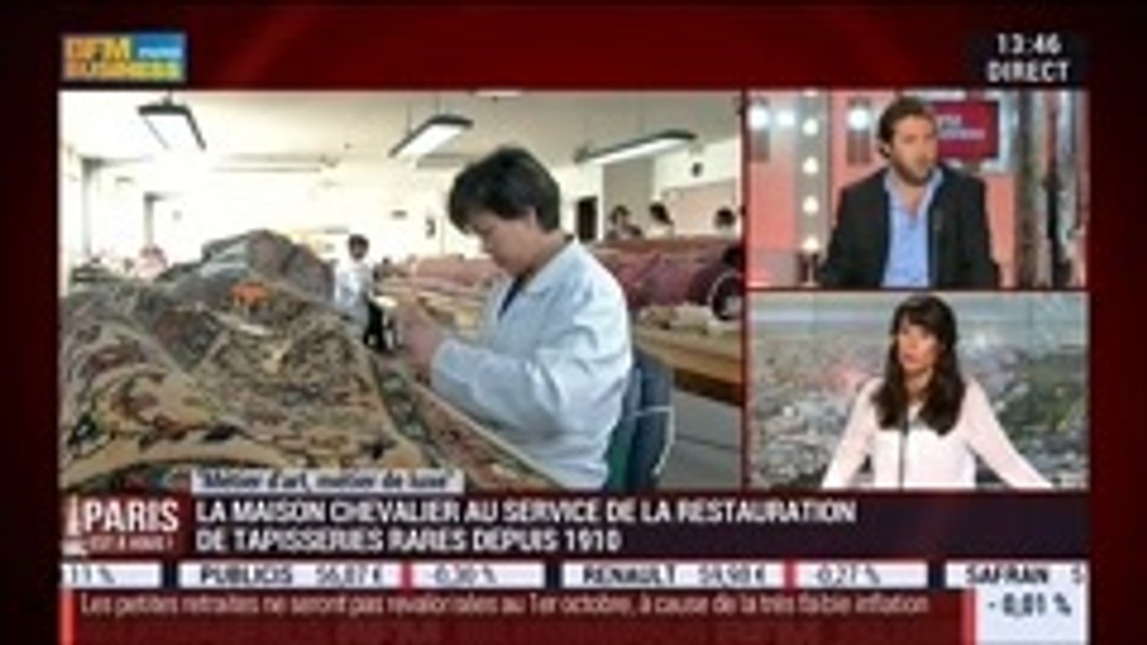 Métiers d'art, Métiers de luxe: Chevalier Conservation, dans Paris est à vous – 12/09