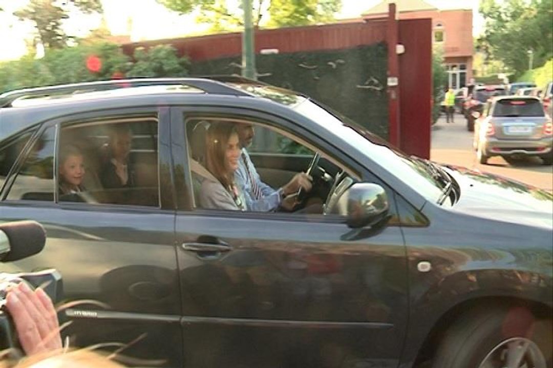 La vuelta al colegio de Leonor y Sofía