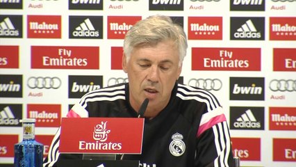 Ancelotti: "El futbol es para hombres"