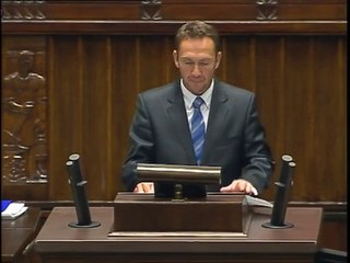 Poseł Tomasz Szymański - Wystąpienie z dnia 11 wrze�nia 2014 roku.