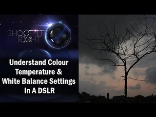 Understand Colour Temperature & White Balance Settings In A DSLR || Shraddha Kadakia