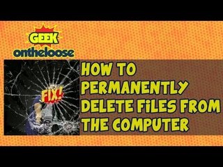 How To Permanently Delete Files From The Computer Episode 23 with Ankit Fadia