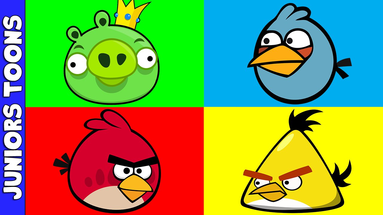 gear bevæge sig råd Angry Birds | Learning Colors | Juniors toons - video Dailymotion