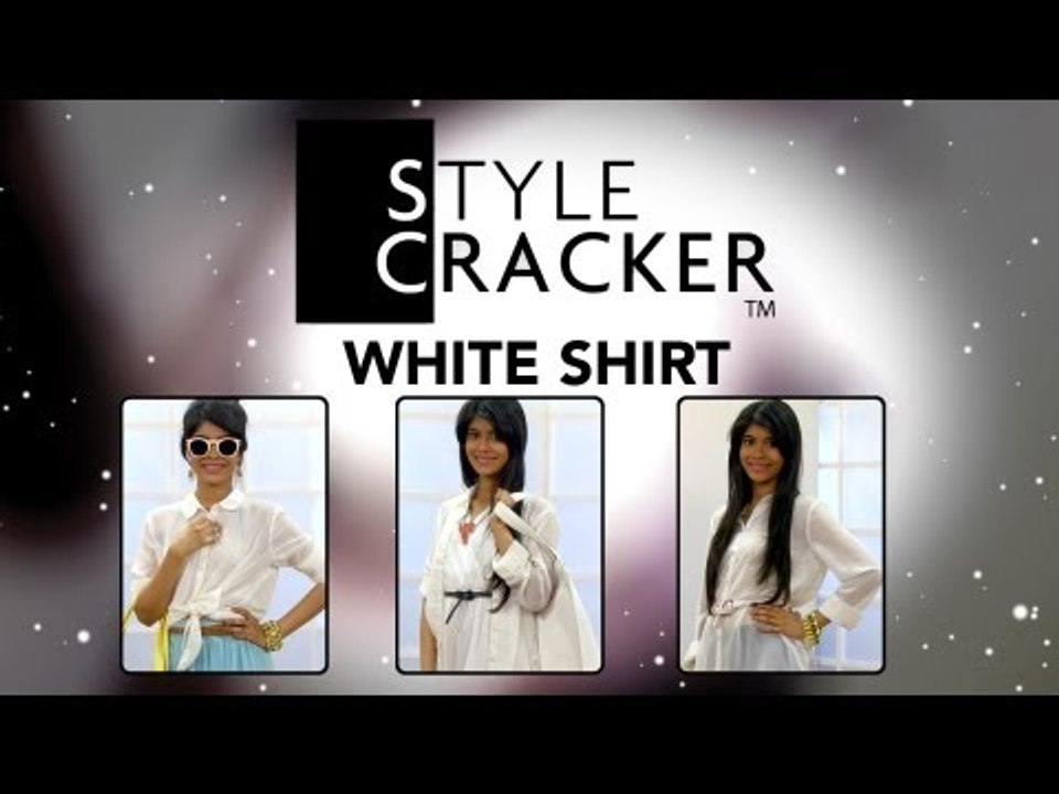 Pairings || 3 Cool Ways To Style The White Shirt || StyleCracker