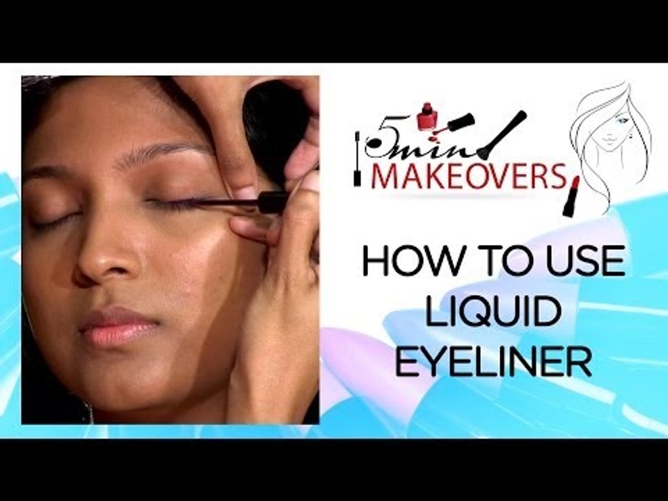 Quick Eye Make-up II How To Use Liquid Eyeliner II The Cloakroom