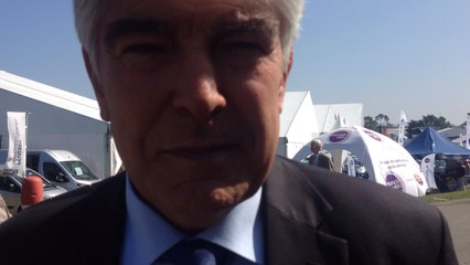 Jean-Marie Geveaux, président du conseil général