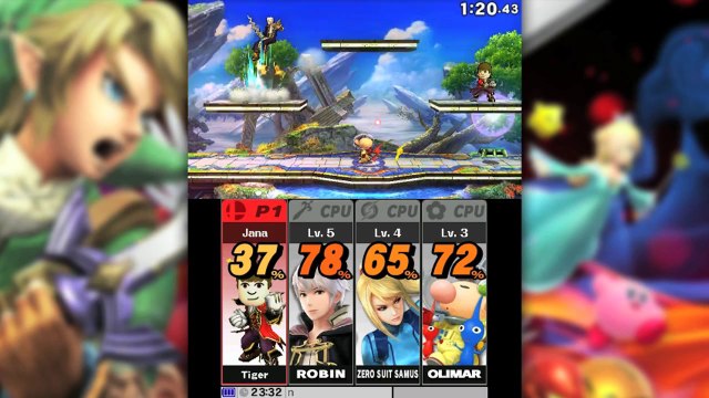 Super Smash Bros. 3DS : Tiger Mii