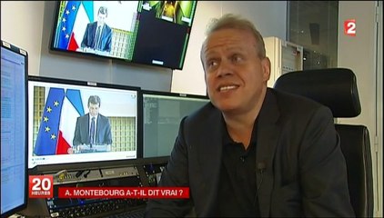 Éviction d'A. Montebourg - JT 20h France2 - 26/08/14