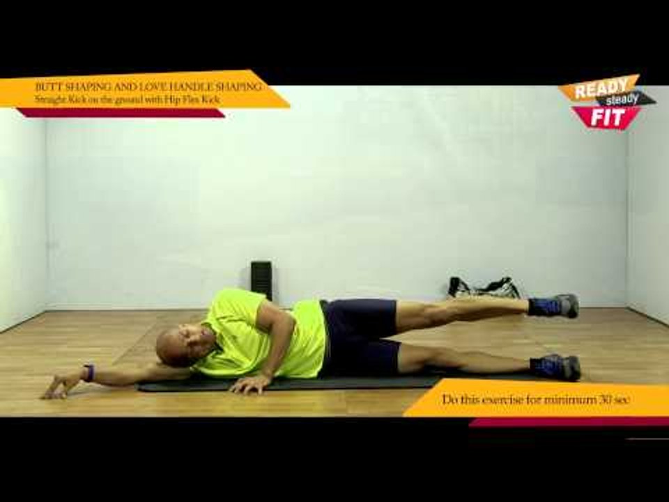 How To Strengthen Butt Muscles & Reduce Love Handles || Table Tops & Kicks