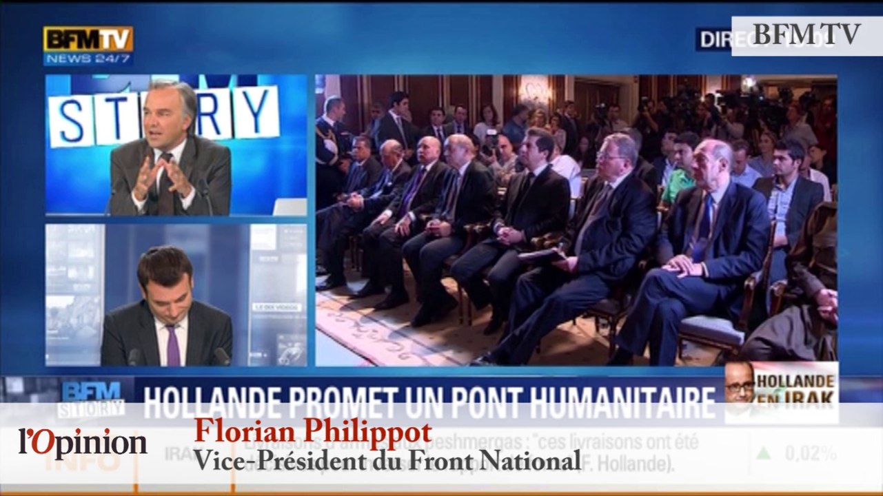 TextO’ : François Hollande promet le soutien de la France au gouvernement irakien