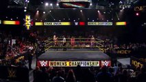 NXT Takeover: Fatal 4-Way - JoJo announcing Bayley vs Charlotte