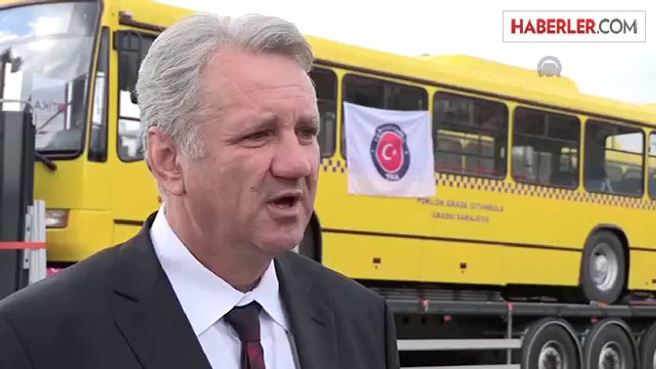 Türkiye'den Bosna Hersek'e otobüs yardımı -