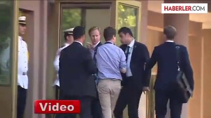 Kerry'in Ekibiyle Başbakanlıkta Kapı Krizi