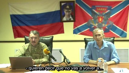 Igor Strelkov comparecencia de prensa 11/09/2014
