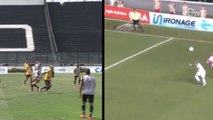 Aposta do Vasco aplica balão estilo Neymar durante treino
