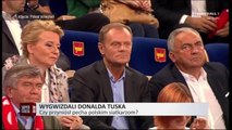 Donald Tusk wygwizdany na meczu siatkówki (12.09.2014)