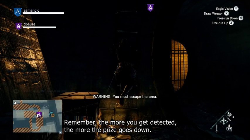 Assassin’s Creed Unity Co-op Heist Mission Commented demo