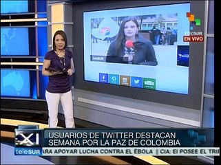 Colombianos marcharán en respaldo al proceso de paz