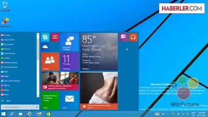 Windows 9'un Görselleri ve İlk Videosu Sızdı