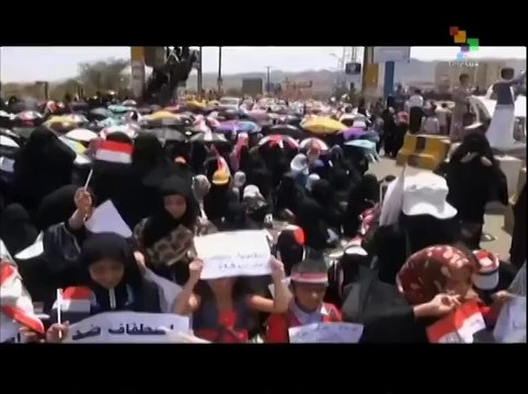 Pro- and anti-gov't protesters rally in Yemen