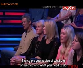 Minute To Win It 12th September 2014 Video Watch Online pt2