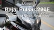 Bajaj Pulsar 220F 2014 Technical Specifications | Torque - The Automobile Show