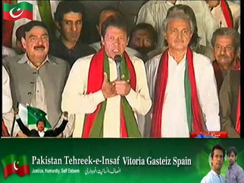 Imran Khan Speech In Azadi March - 12th September 2014