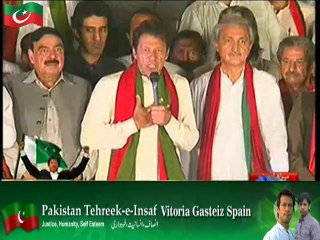 Imran Khan Speech In Azadi March - 12th September 2014