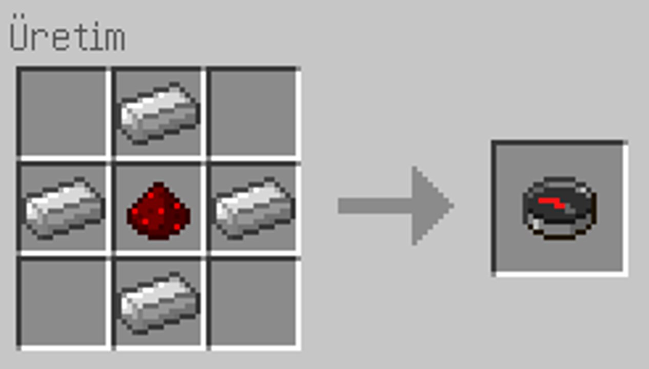 Minecraft Pusula Yapımı