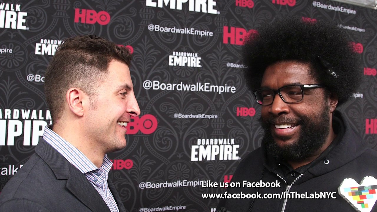 Questlove at the "Boardwalk Empire" Premiere #InTheLab