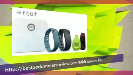 Fitbit one vs flex
