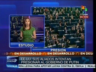 EEUU intenta presionar al gobierno de Putin con nuevas sanciones