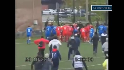 Best Football Fights - Funny Moments