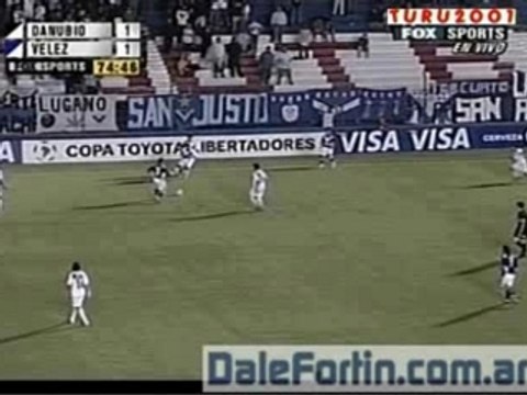 Goles | Danubio 1 - 2 Vélez Sarsfield