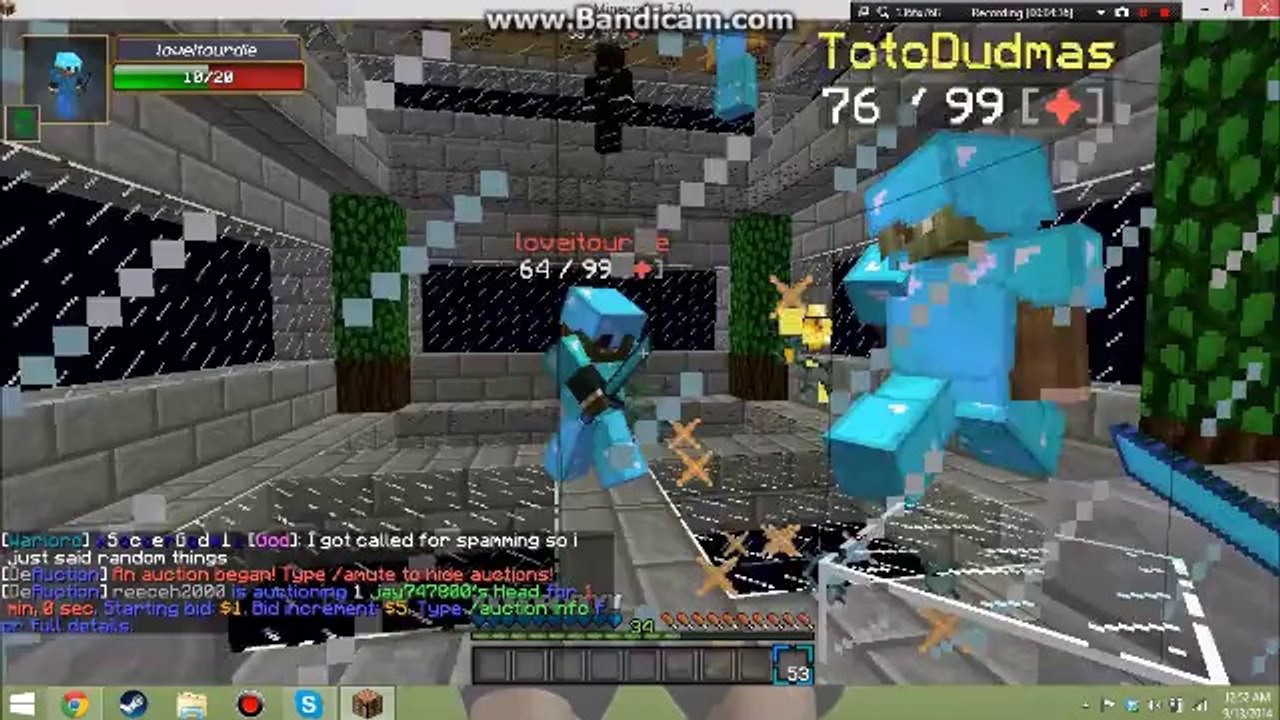 TotoDudmas vs Loveitourdie
