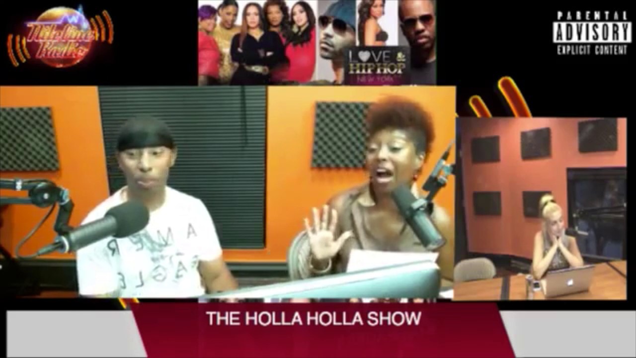 The @IamDelHarrison #Rockout on @HollaHollaShow