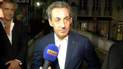 Nicolas Sarkozy s'offre une virée au théâtre pour voir la pièce de BHL
